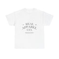 Real Apparel Co. Tee - Classic Vintage Logo Cotton T-Shirt