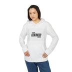 Custom Fleece Hoodie — 'Print It Your Way' White Zip Pullover