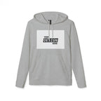 Custom Fleece Hoodie — 'Print It Your Way' White Zip Pullover
