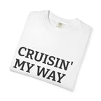Cruisin' My Way into 60 T-Shirt — Funny 60th Birthday Tee for Men & Women