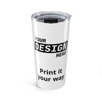 20oz Custom Tumbler - Personalized Travel Cup, Double-Wall Insulated