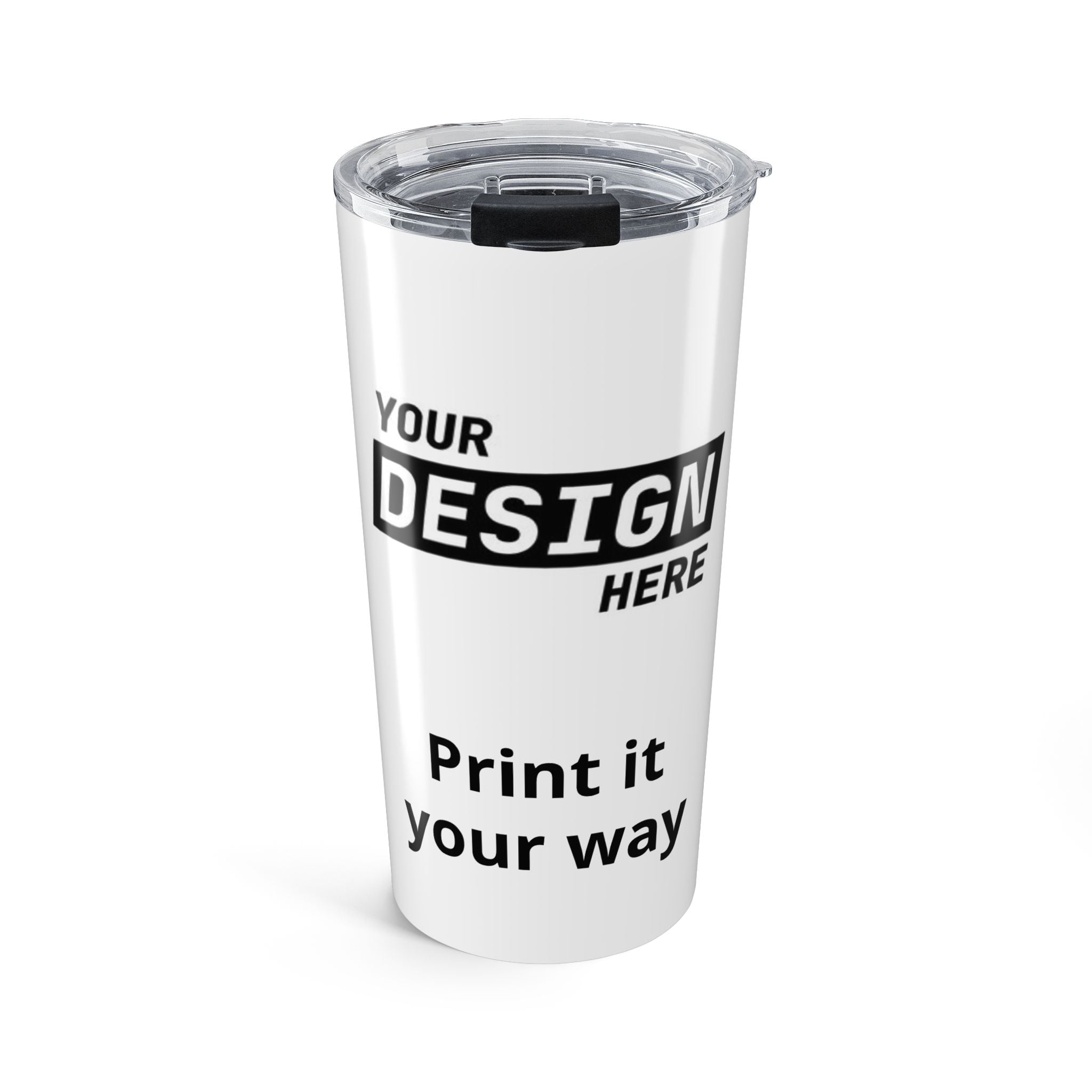 20oz Custom Tumbler - Personalized Travel Cup, Double-Wall Insulated