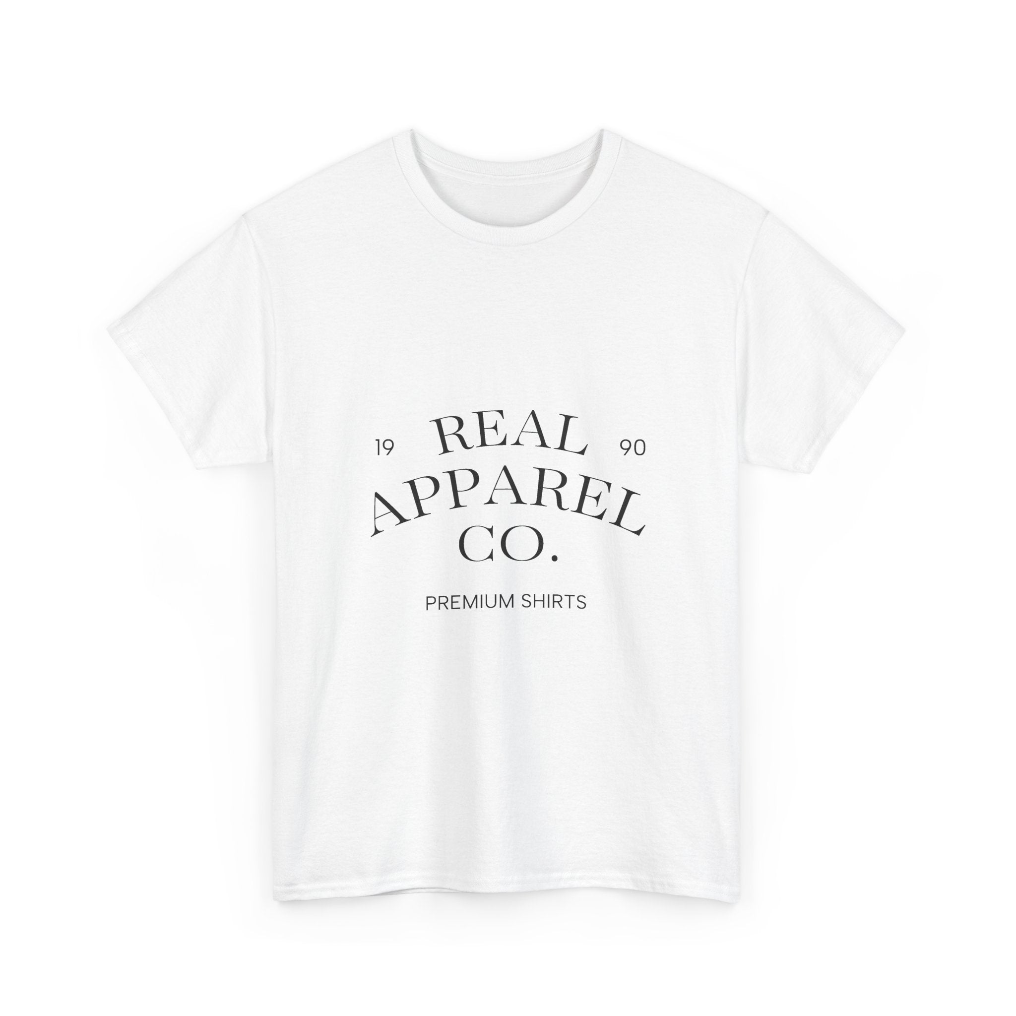 Real Apparel Co. Tee - Classic Vintage Logo Cotton T-Shirt