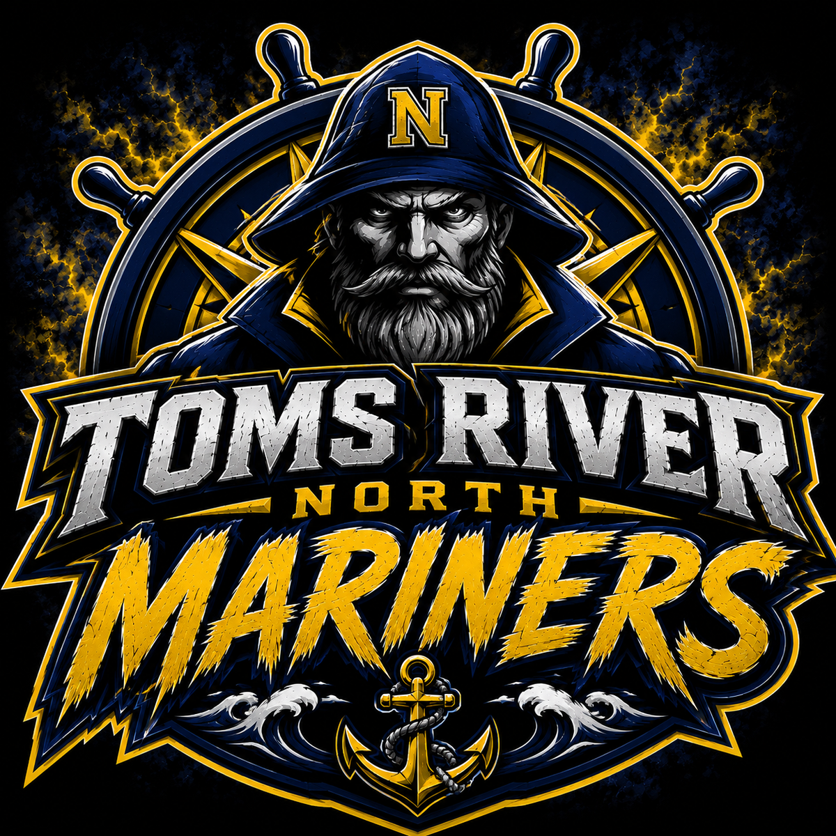 Toms River High School North Football Hooded Sweatshirt