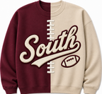 CUSTOM TWO TONE Toms River High School South Football Crewneck