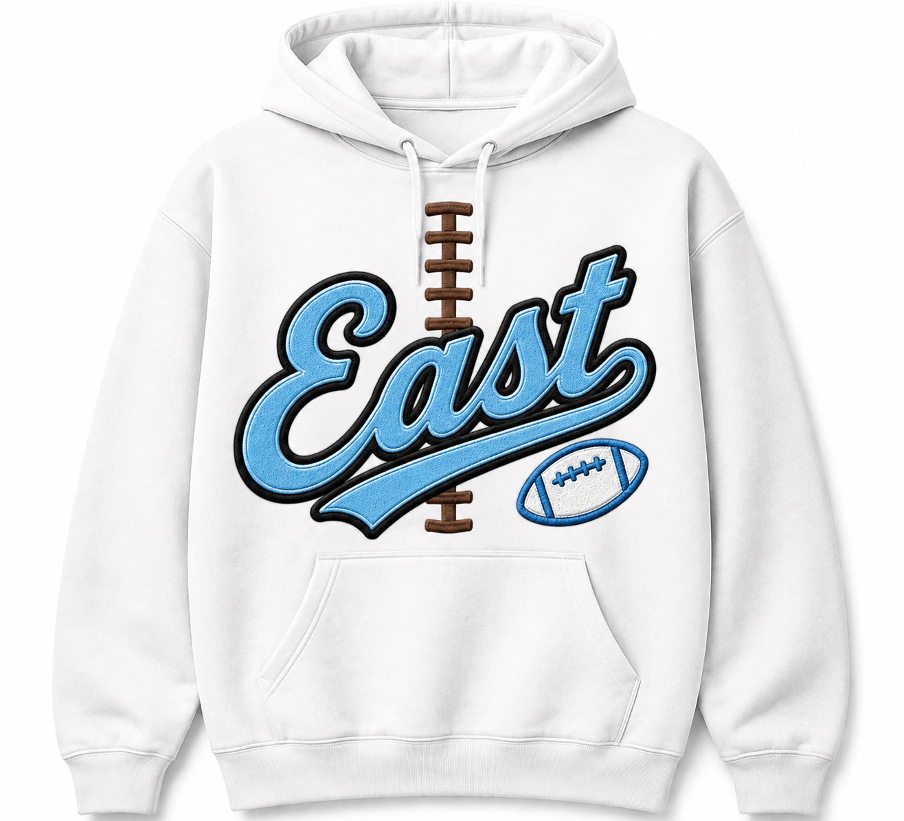 Toms River High School East football Hooded Sweatshirt