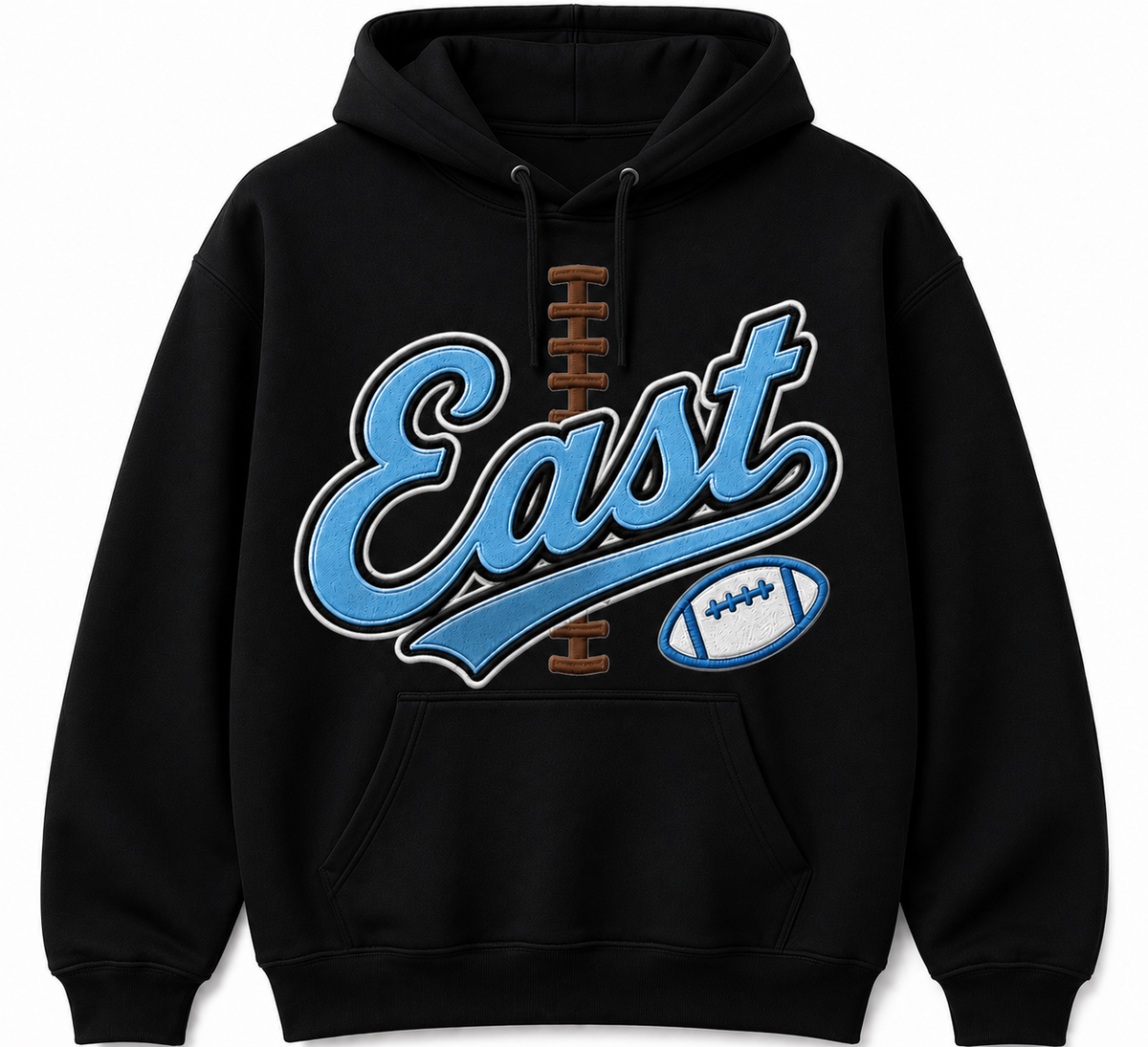 Toms River High School East football Hooded Sweatshirt
