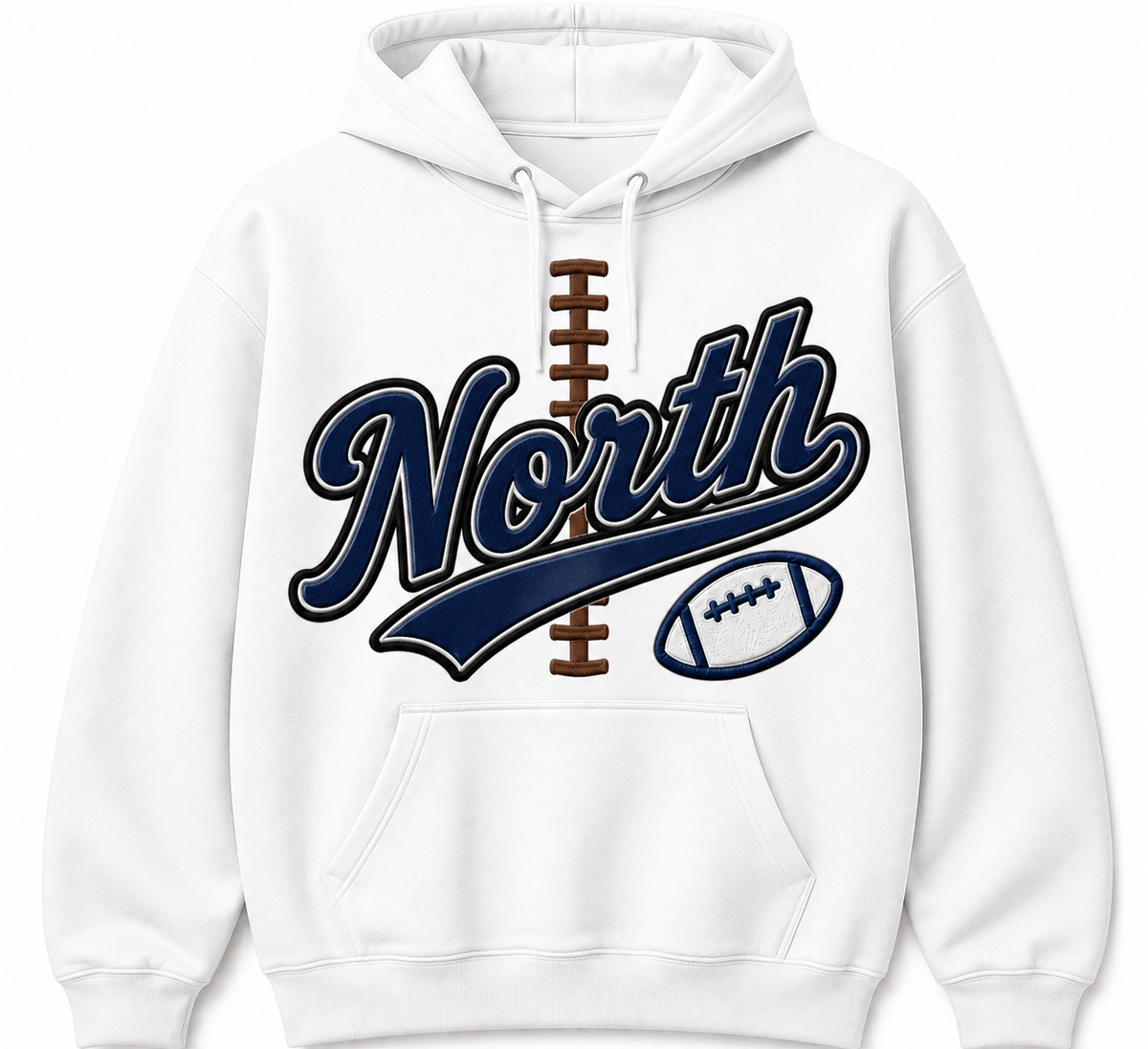 Toms River High School North Football Hooded Sweatshirt