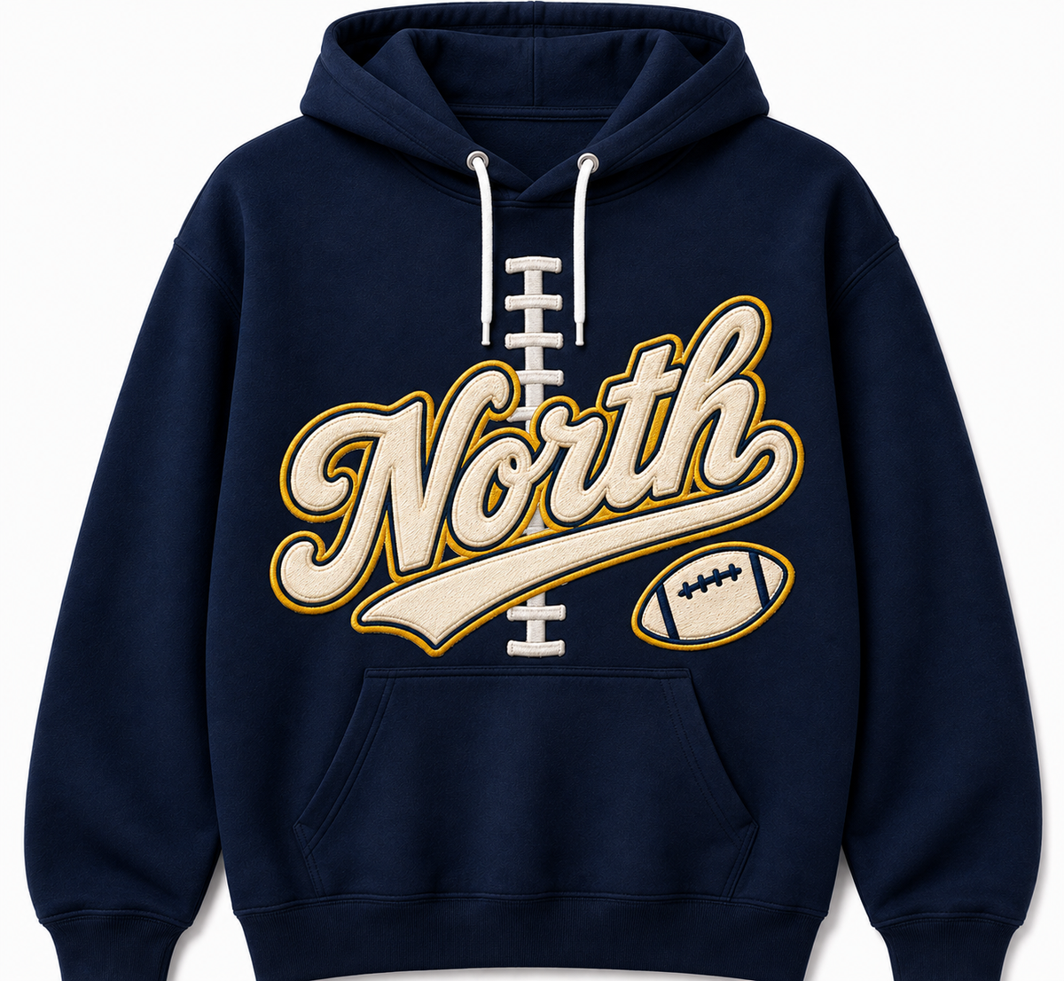 Toms River High School North Football Hooded Sweatshirt